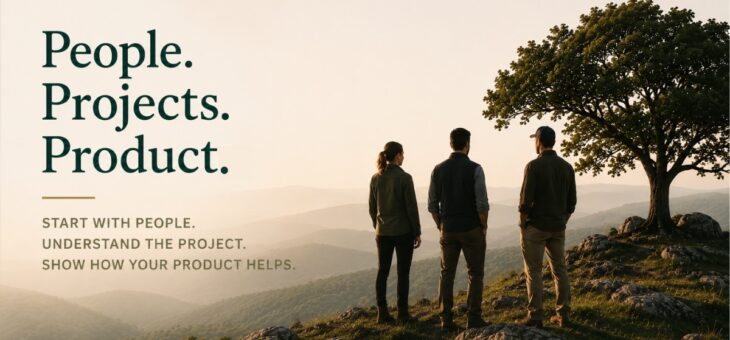 People. Projects. Product. A Better Order for B2B Marketing