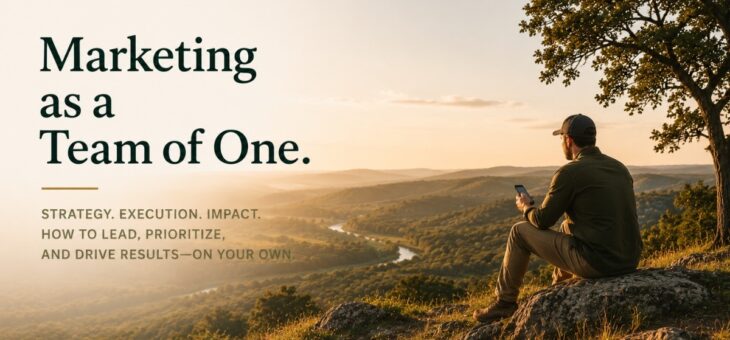 What I’ve Learned About Leading Marketing as a Team of One